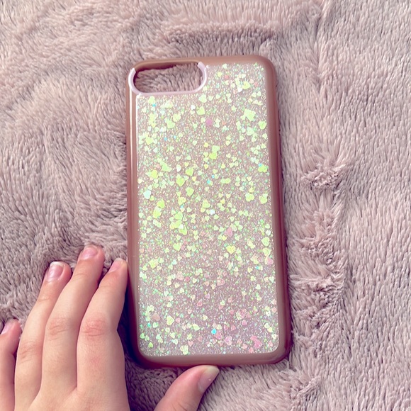 Pink, iPhone eight/8 plus phone case. Durable. One inch above screen, not crack. - Picture 2 of 8